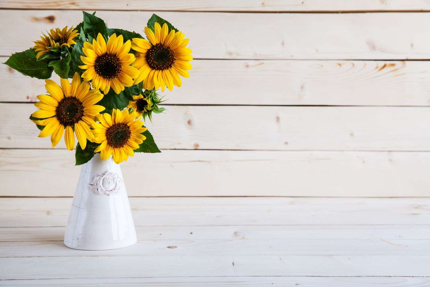 Sunflowers in a Vase_1 Sunflowers in a Vase