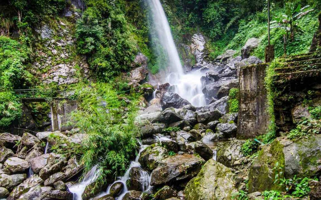 Why is it called seven sisters waterfall sikkim?