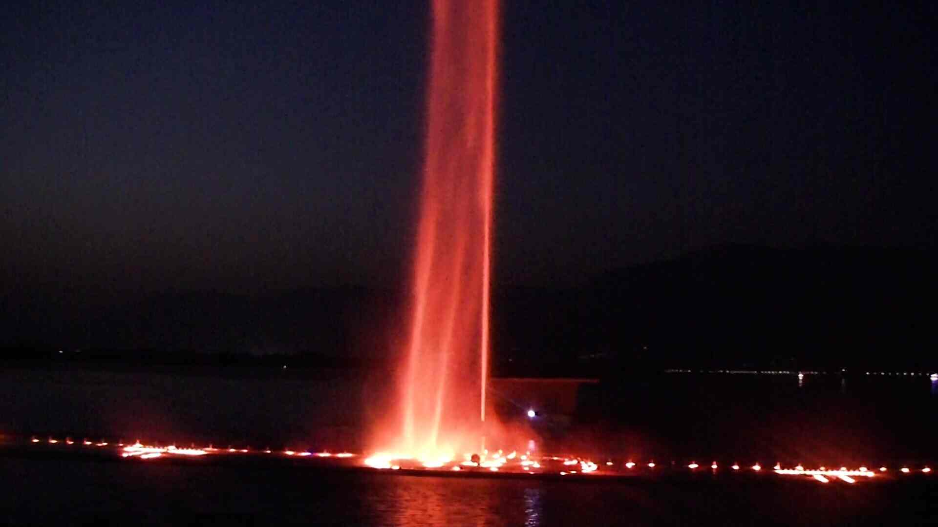 Musical Fountain at Badkhal Lake
